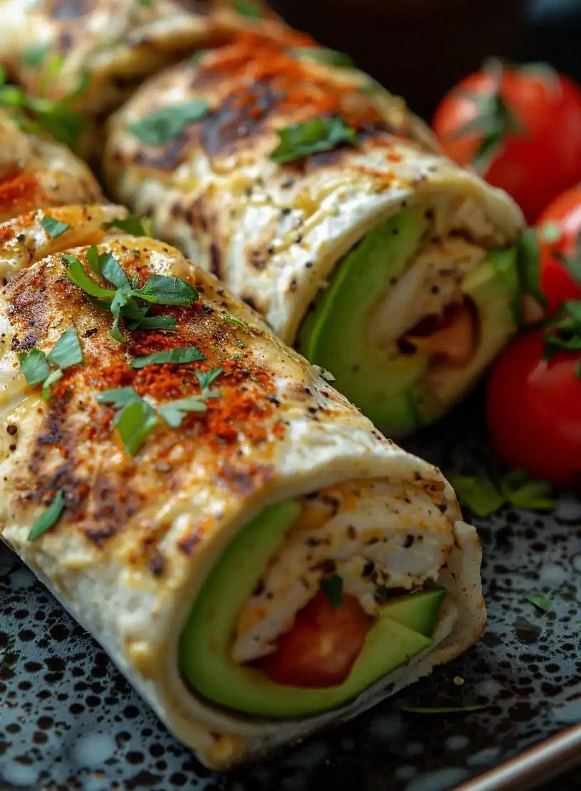 Turkey Avocado Roll Ups