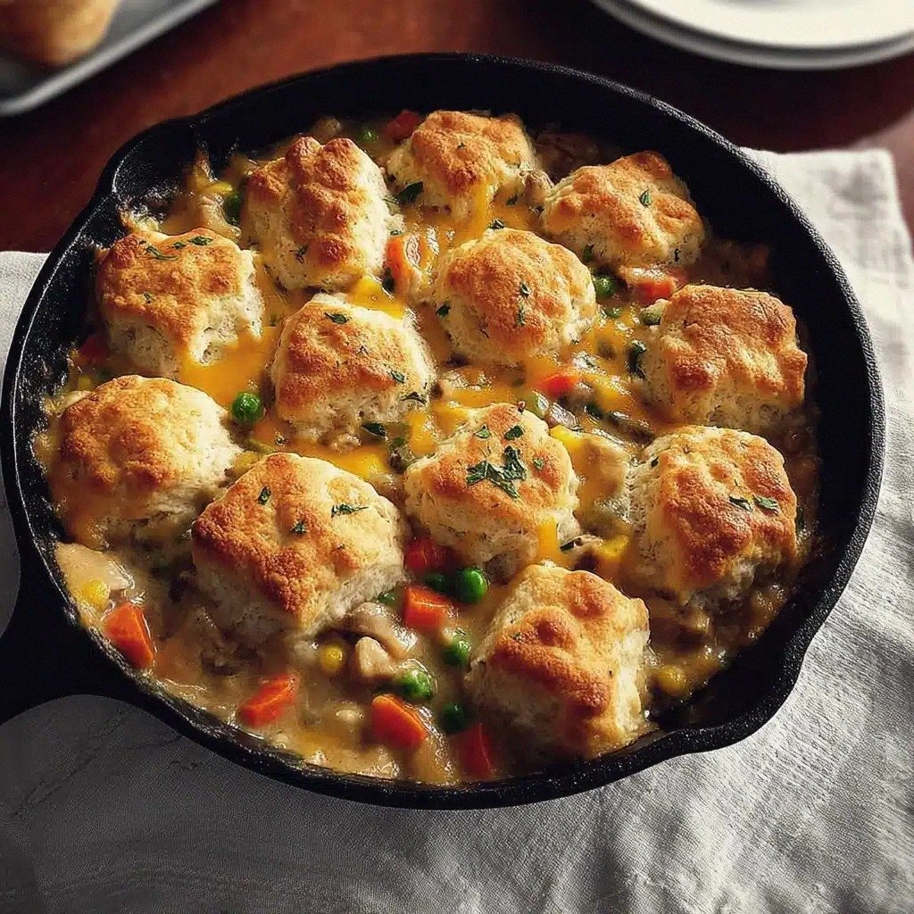 Turkey Biscuit Skillet Recipe