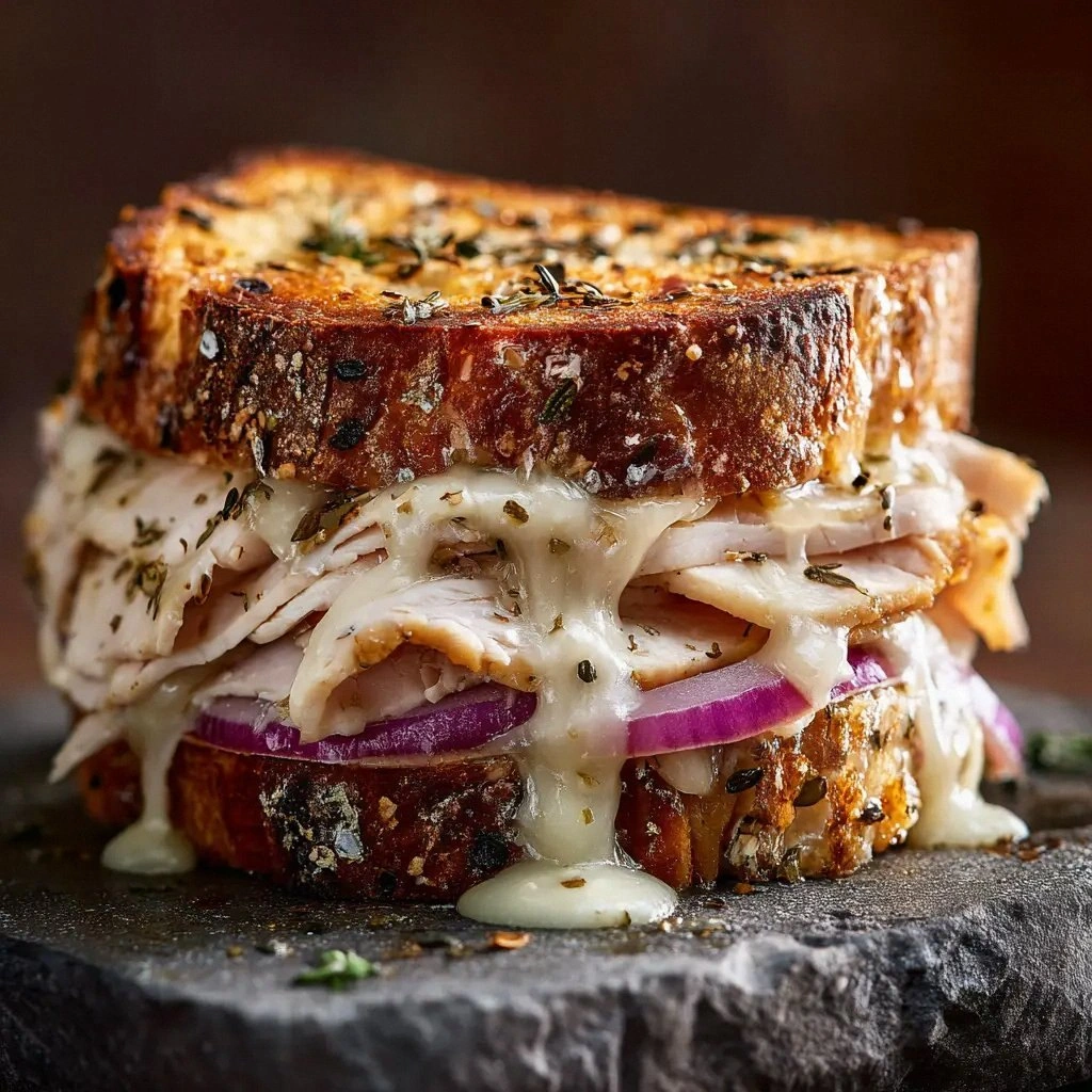 Turkey Dijon Melt: The Ultimat