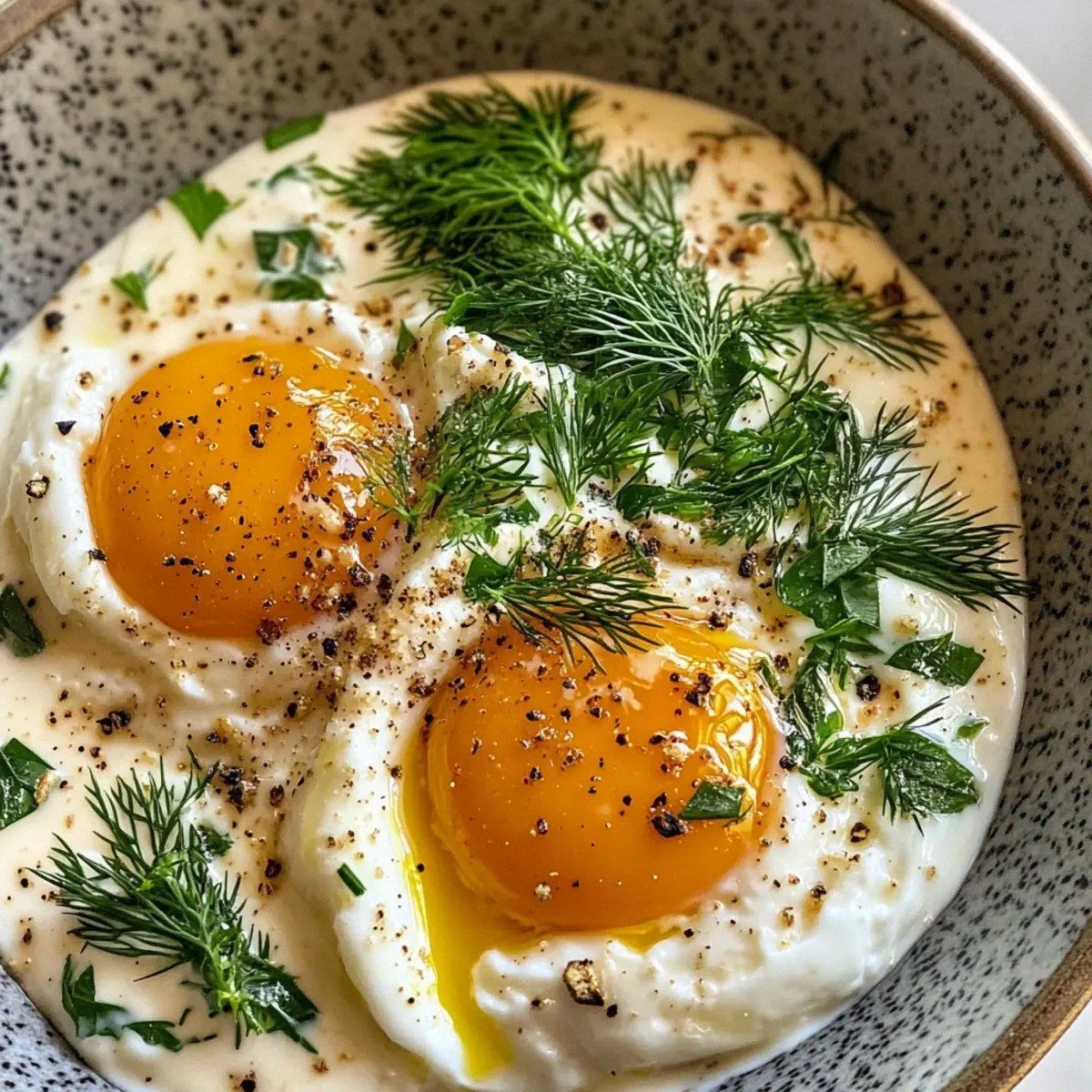 Turkish Eggs with Creamy Yogurt & Butter Sauce Bliss