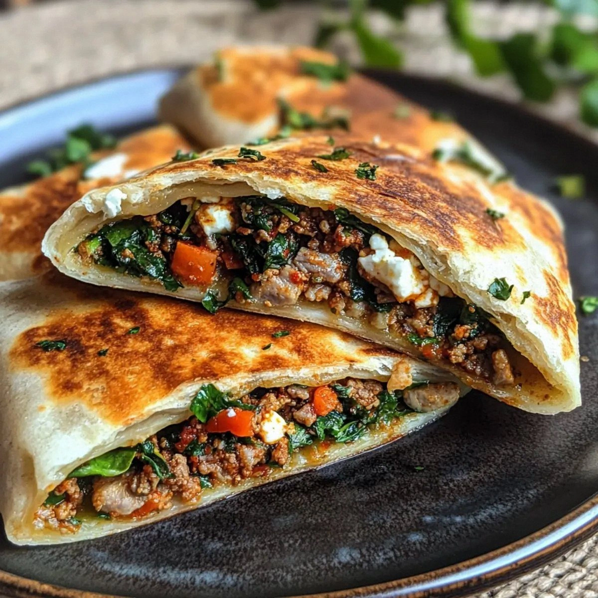 Turkish Gozleme with Lamb: A Cozy, Homemade Delight