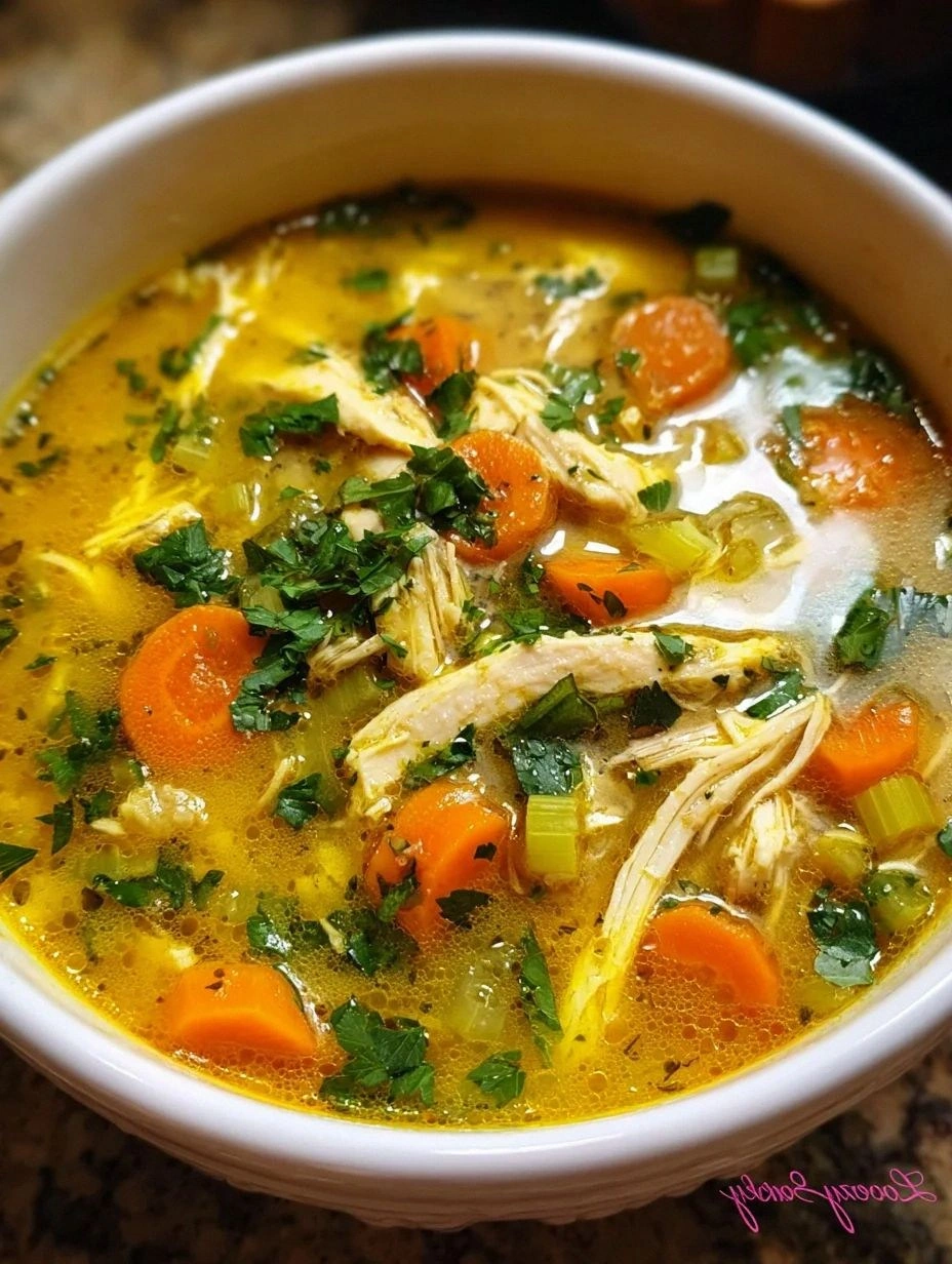 Turmeric Chicken Soup: Boost Your Immunity Today!