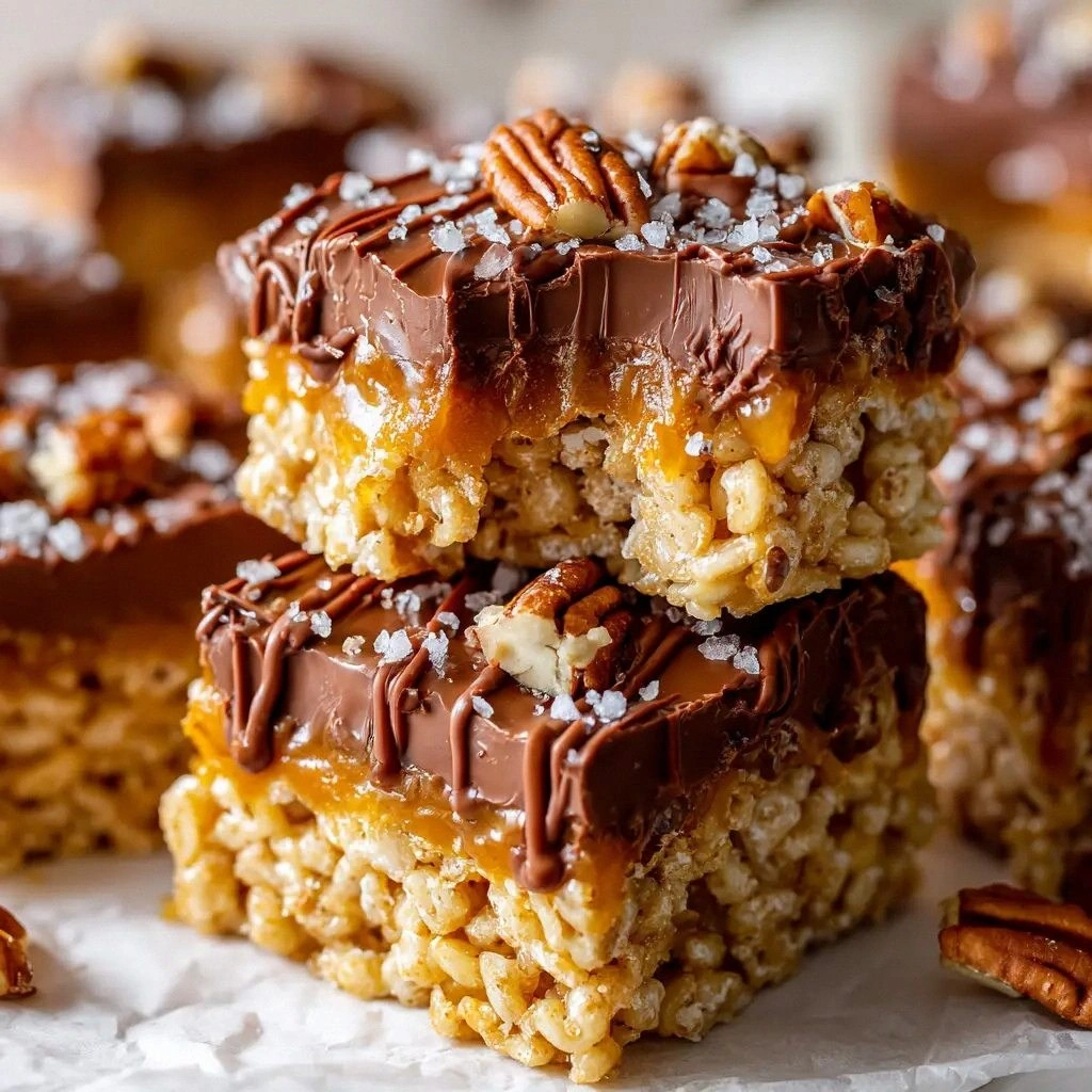 Turtle Rice Krispie Treats (Th