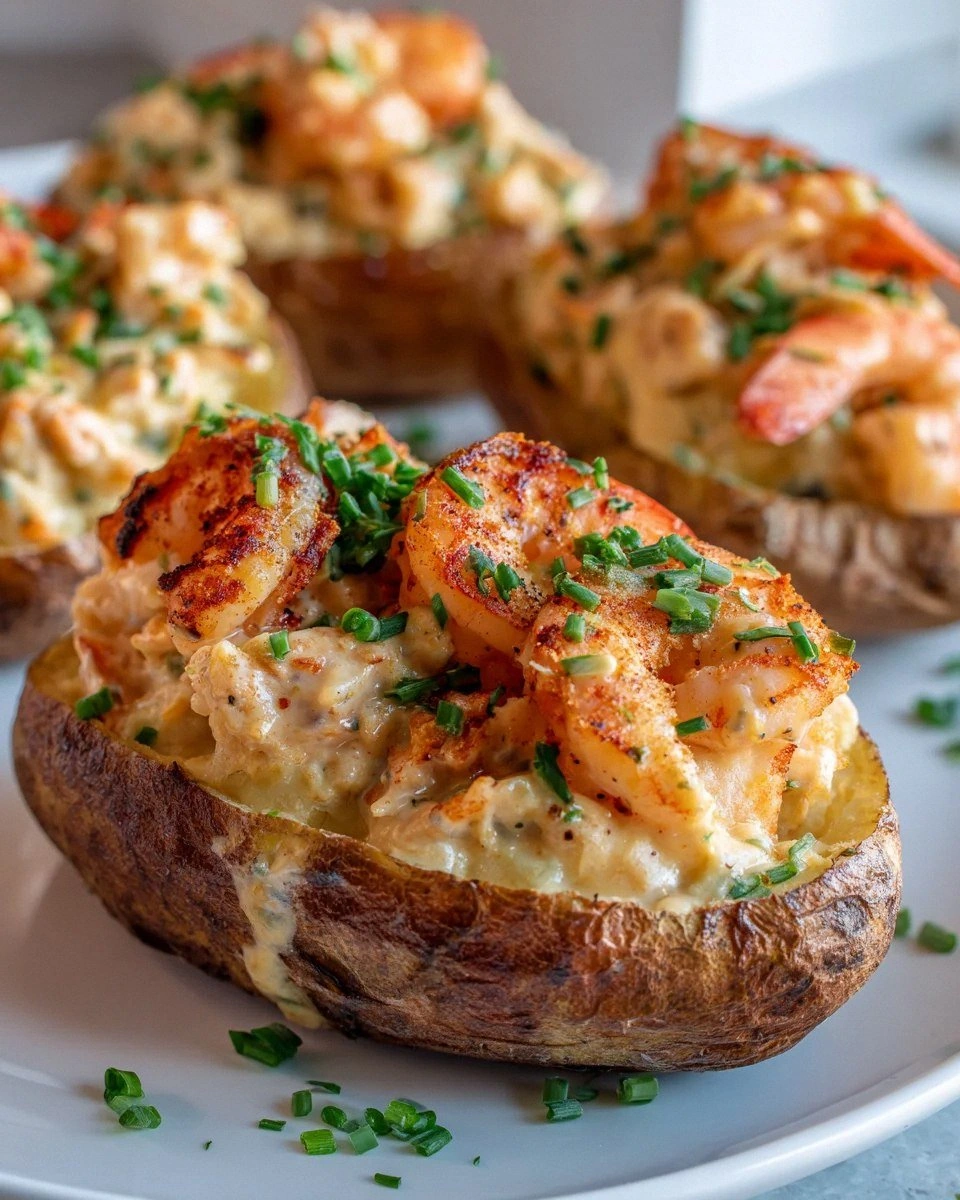 Twice Baked Seafood Stuffed Potatoes: A Delicious Delight!