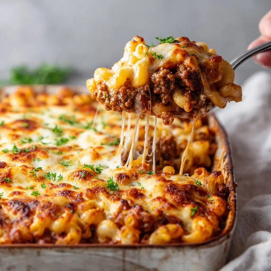 Ultimate Cheesy Beef Macaroni 