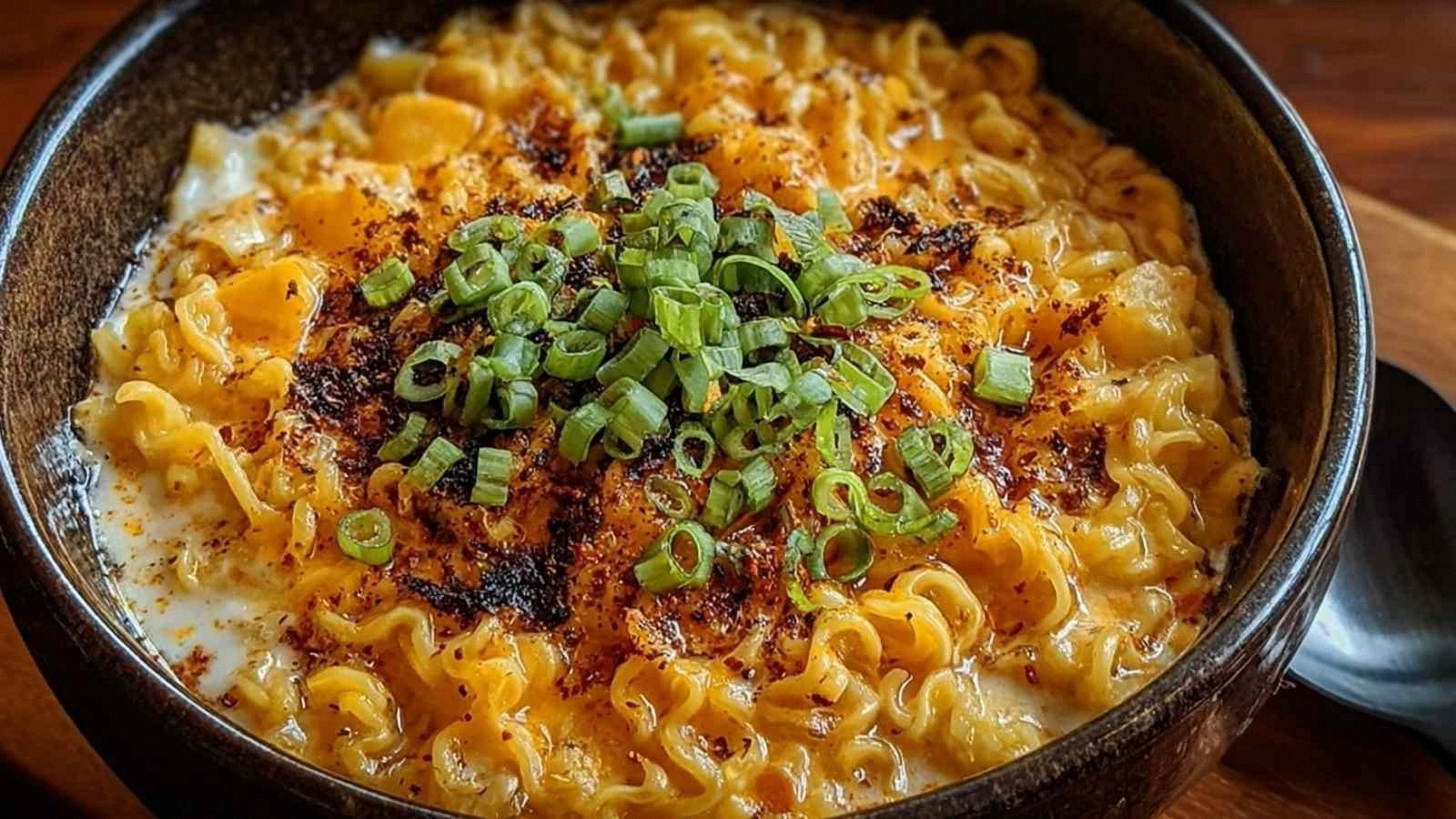 Ultimate Cheesy Ramen Noodles 