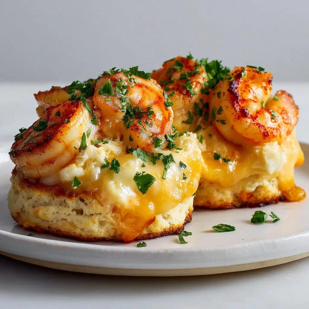 Ultimate Shrimp and Crab Biscu
