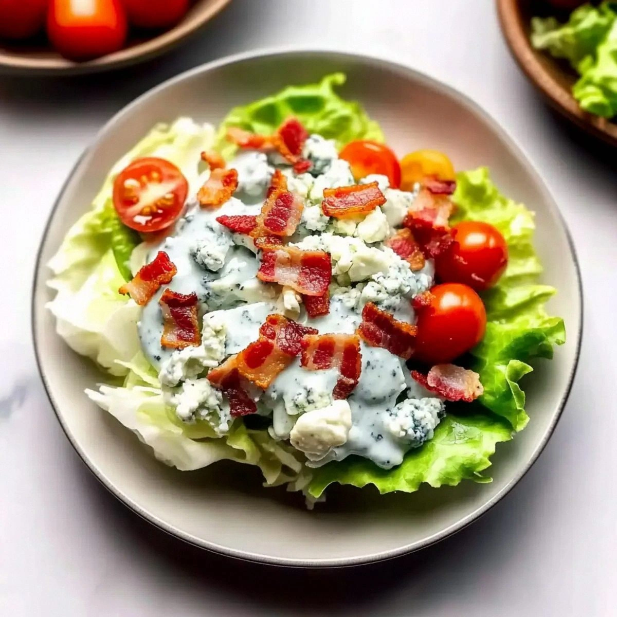 Ultimate Wedge Salad with Blue Cheese Bliss in 10 Minutes