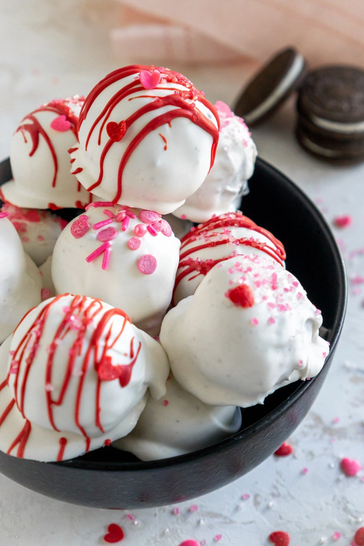 Valentine’s Day Oreo Truffles