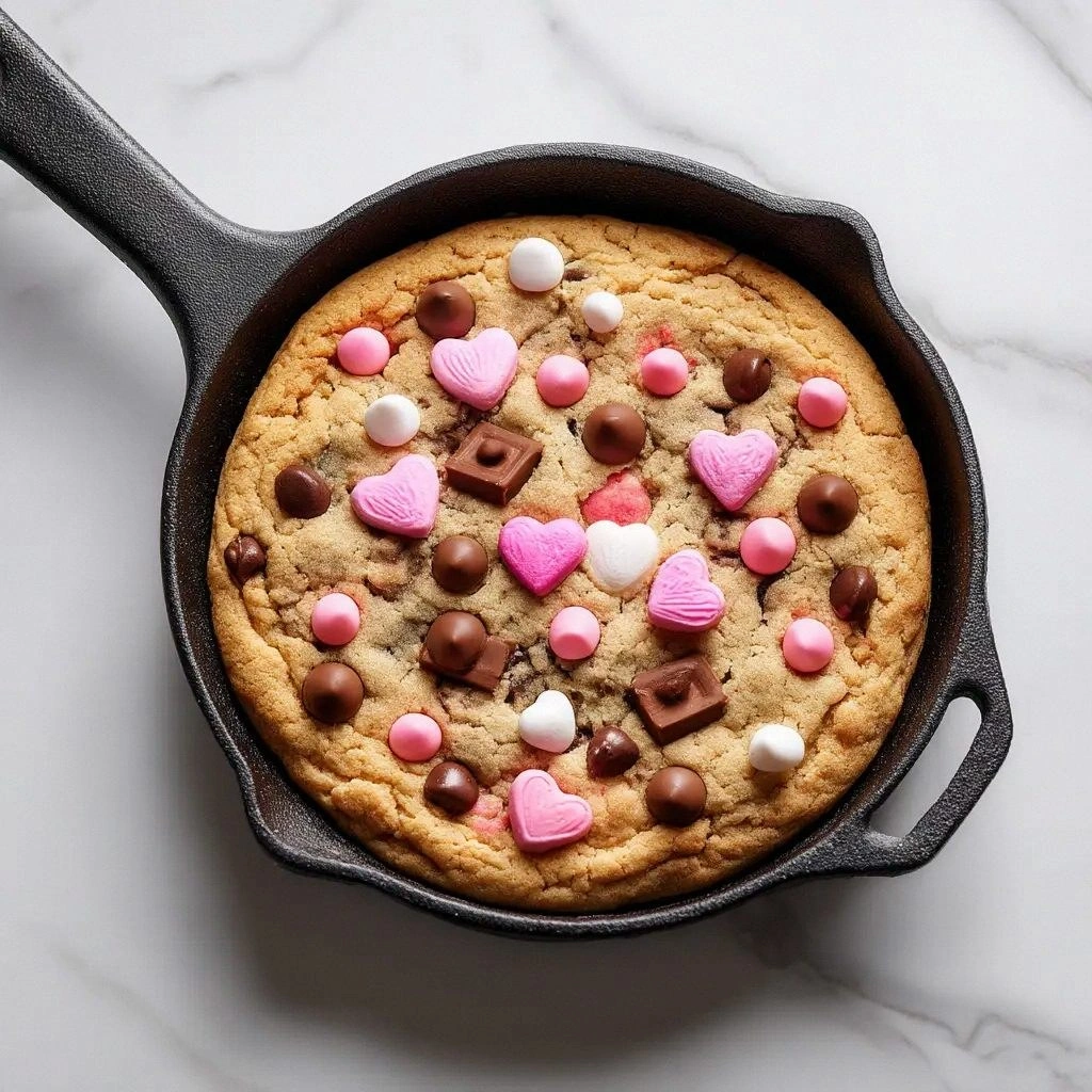 Valentine’s Skillet Cookie (Th