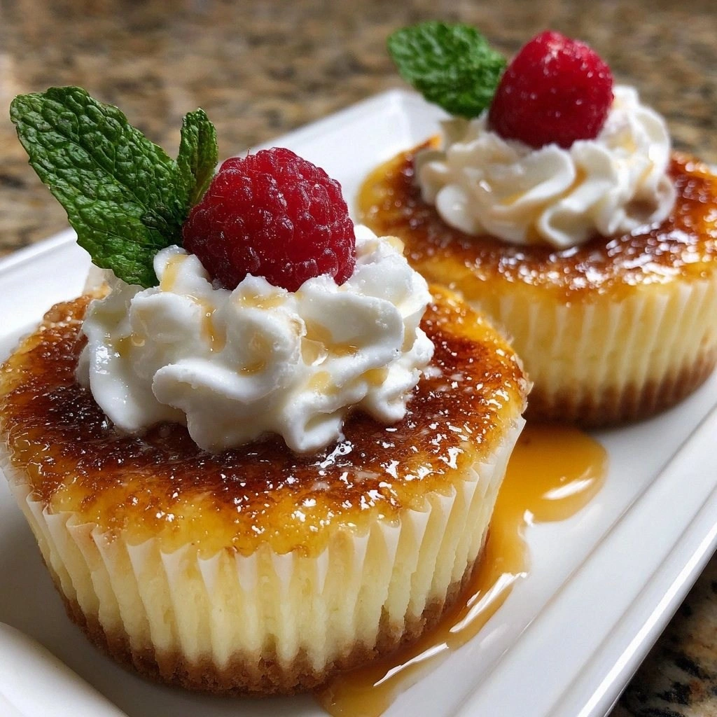 Vanilla Bean Crème Brûlée Chee