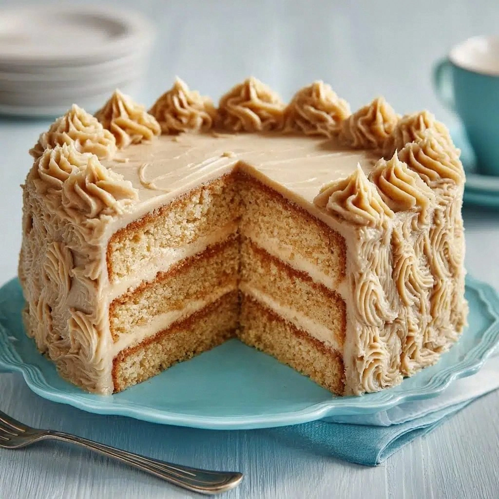 Vanilla Cream Cake with Quick 