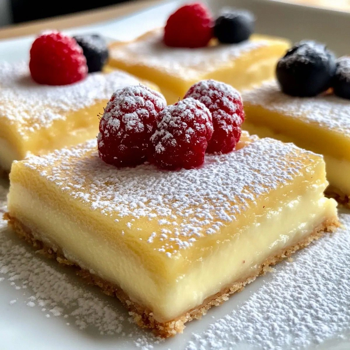 Vanilla Custard Cream Squares: Heavenly Homemade Delight