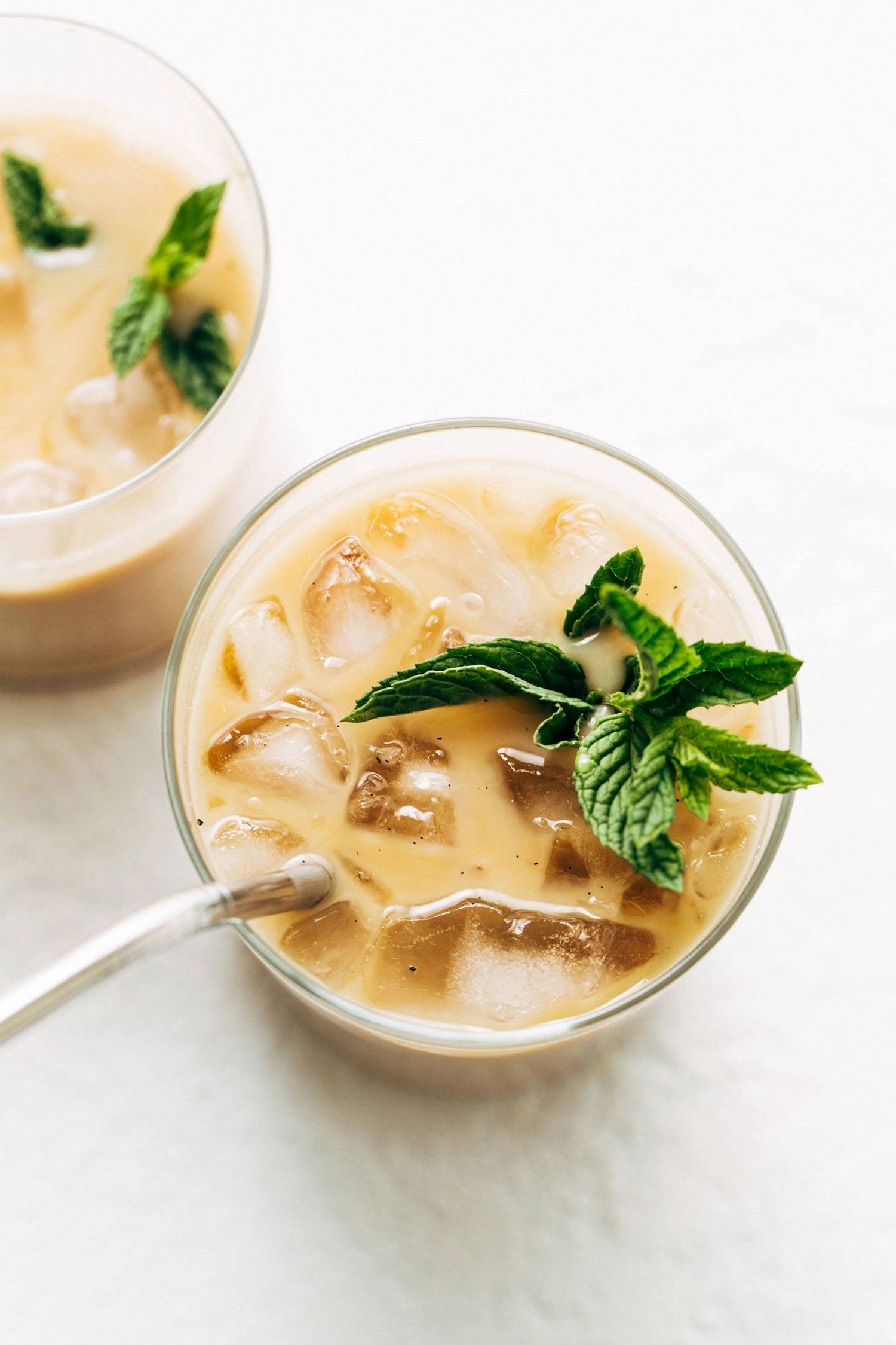 Vanilla Mint Iced Coffee