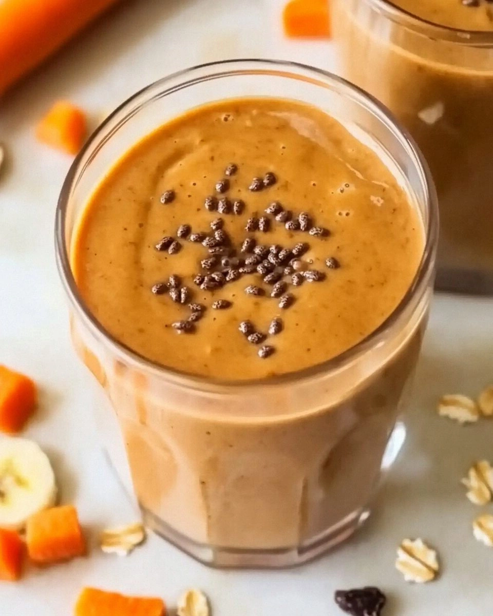 Vegan Carrot Cake Smoothie