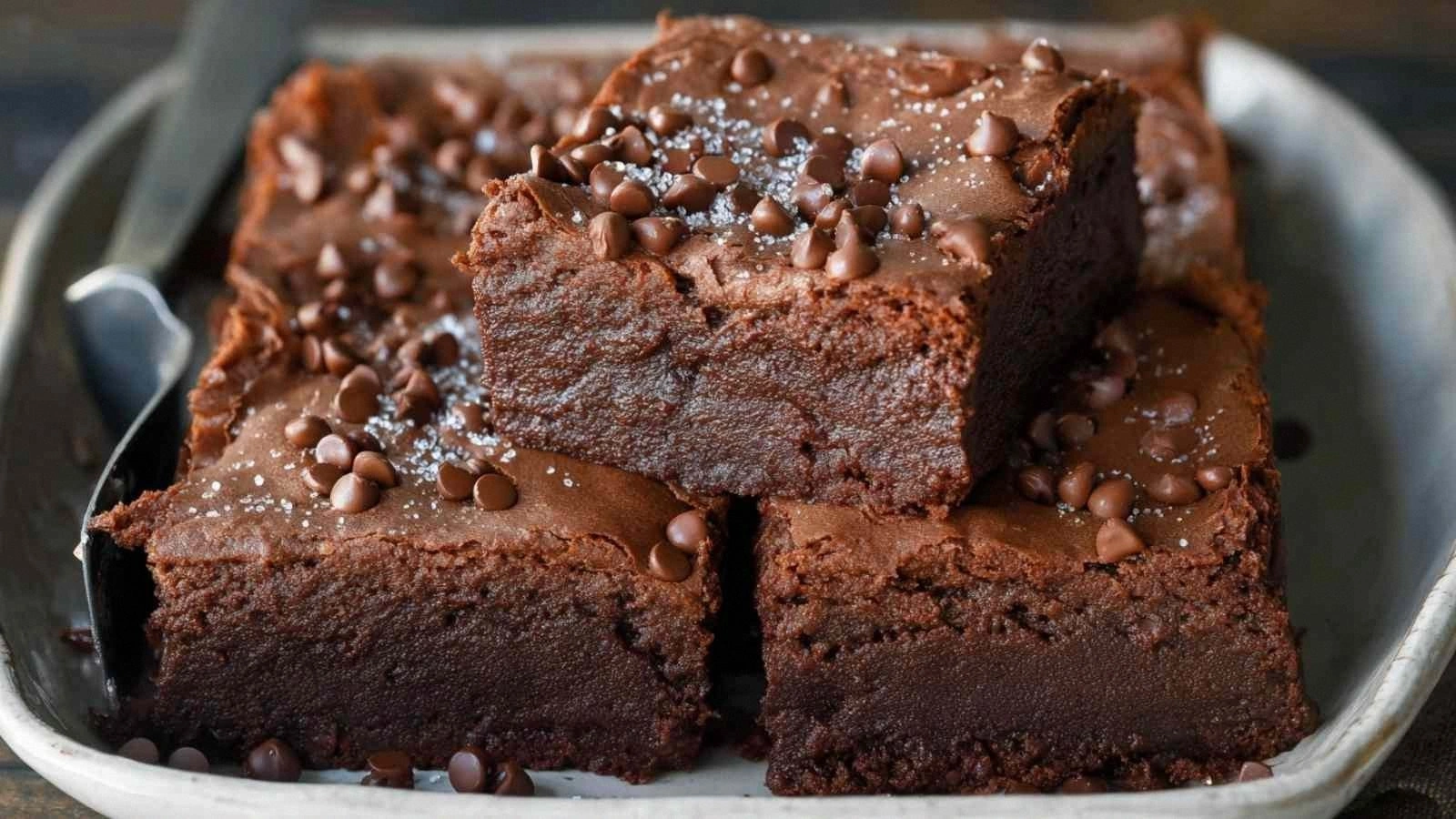 Vegan Chickpea Brownies (High 