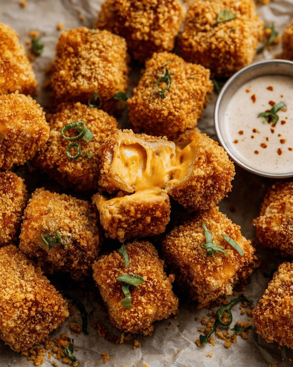 Vegan Jalapeño Queso Bites