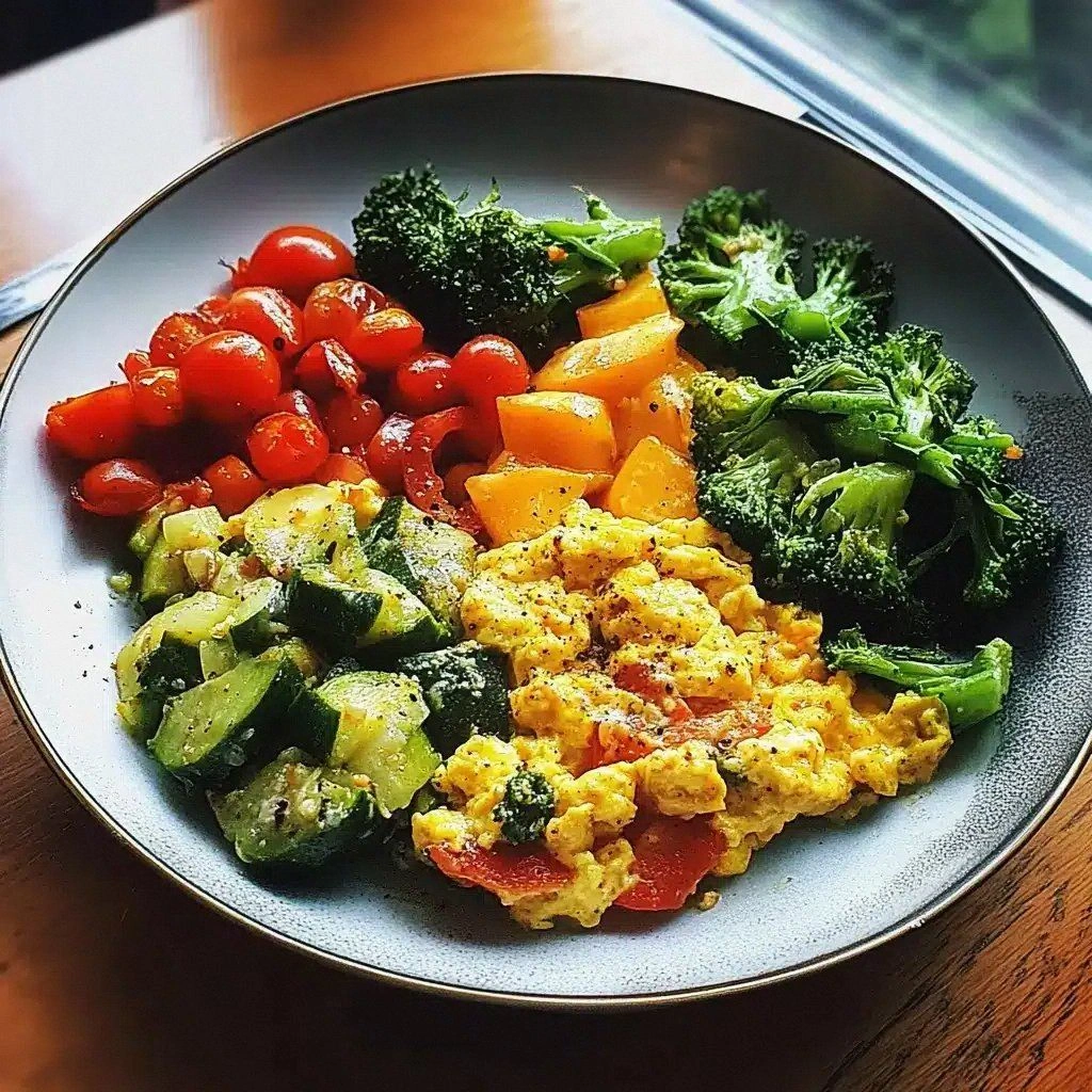 Vegetable Breakfast Scrambles