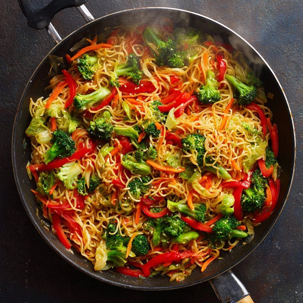 Vegetable Stir Fry Noodles: Fa