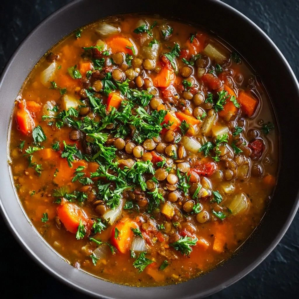 Vegetarian Lentil Soup (The Be