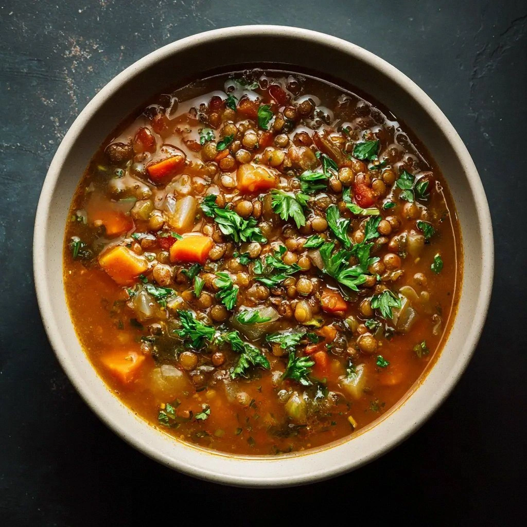 Vegetarian Lentil Soup (The Be