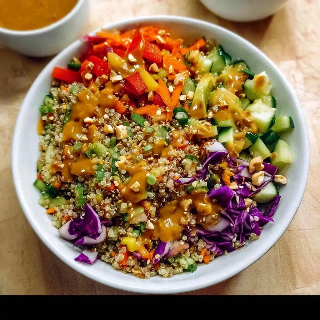 Vegetarian Quinoa Crunch Salad