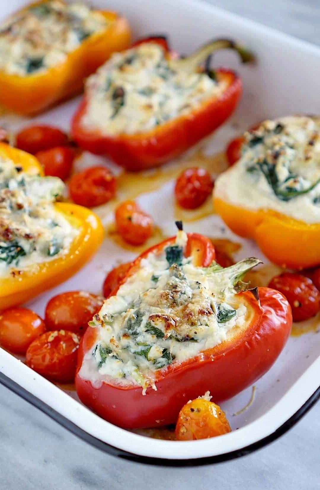 Vegetarian Stuffed Peppers
