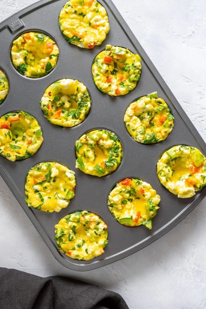 Veggie Egg Frittata Muffins