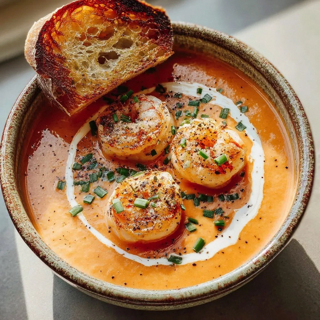 Velvety Shrimp Bisque: An Eleg