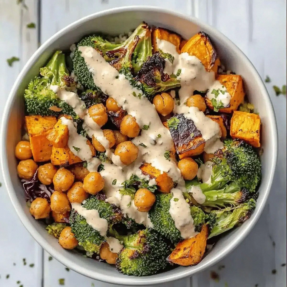 Vibrant Mediterranean Roasted Veggie Bowl for Easy Dinners
