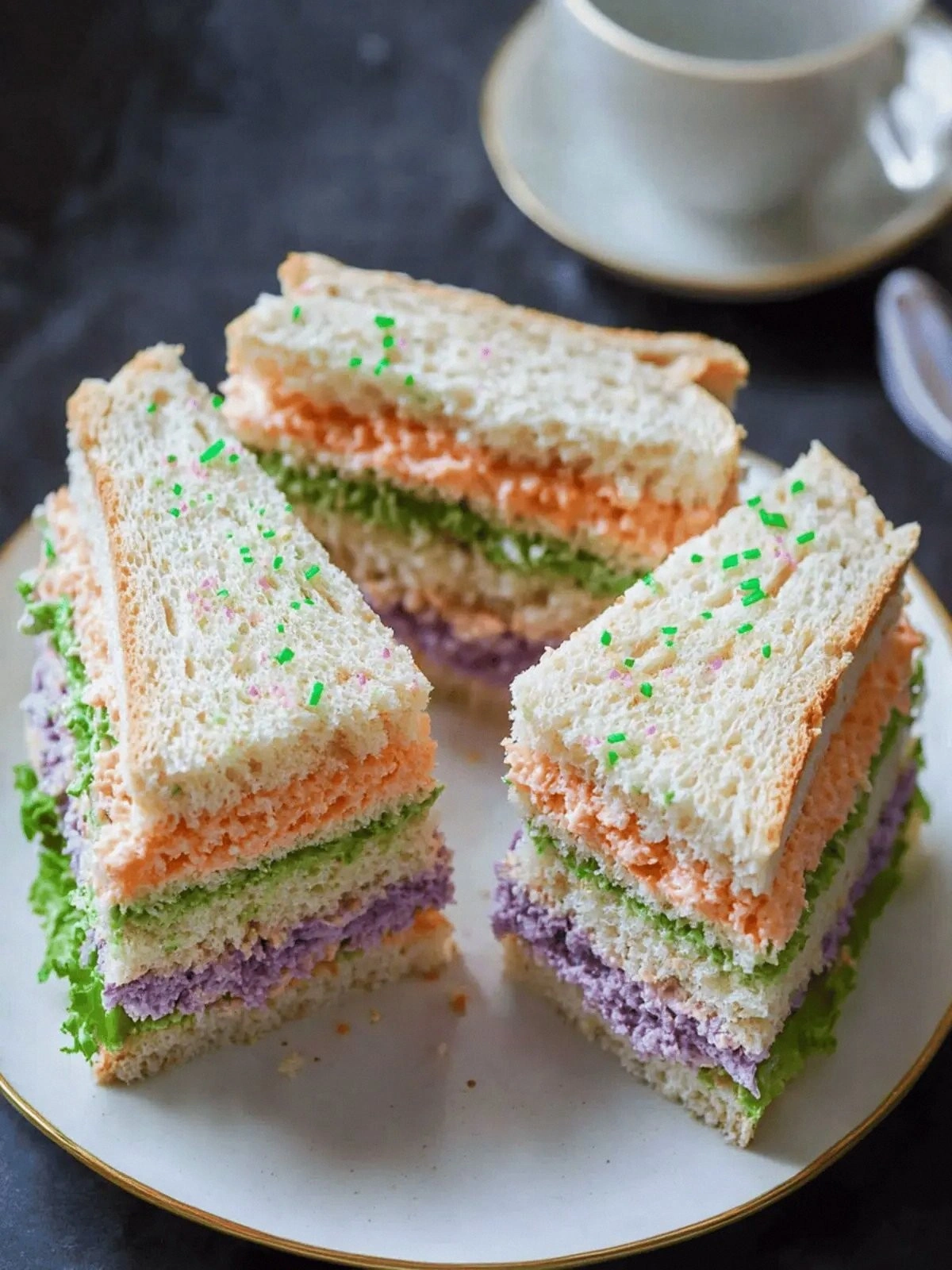 Vibrant Tea Party Sandwiches P