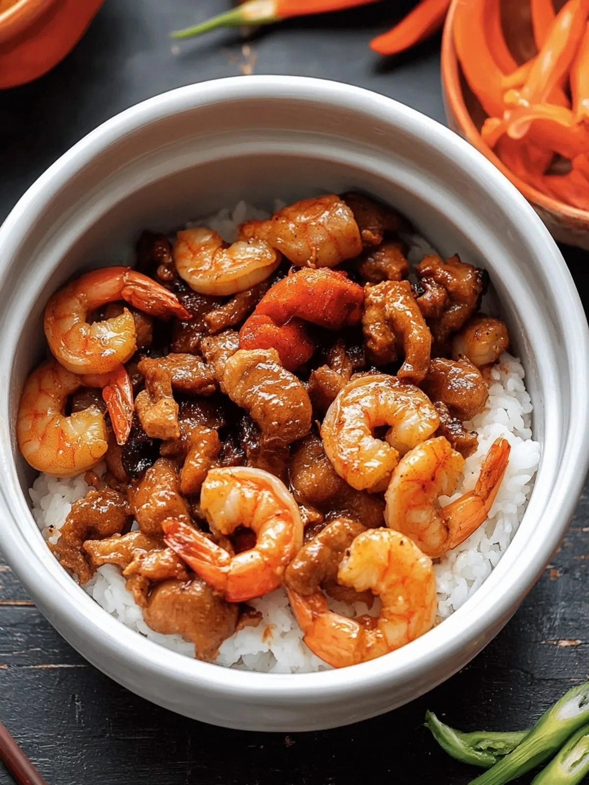 Vietnamese Caramelized Shrimp 