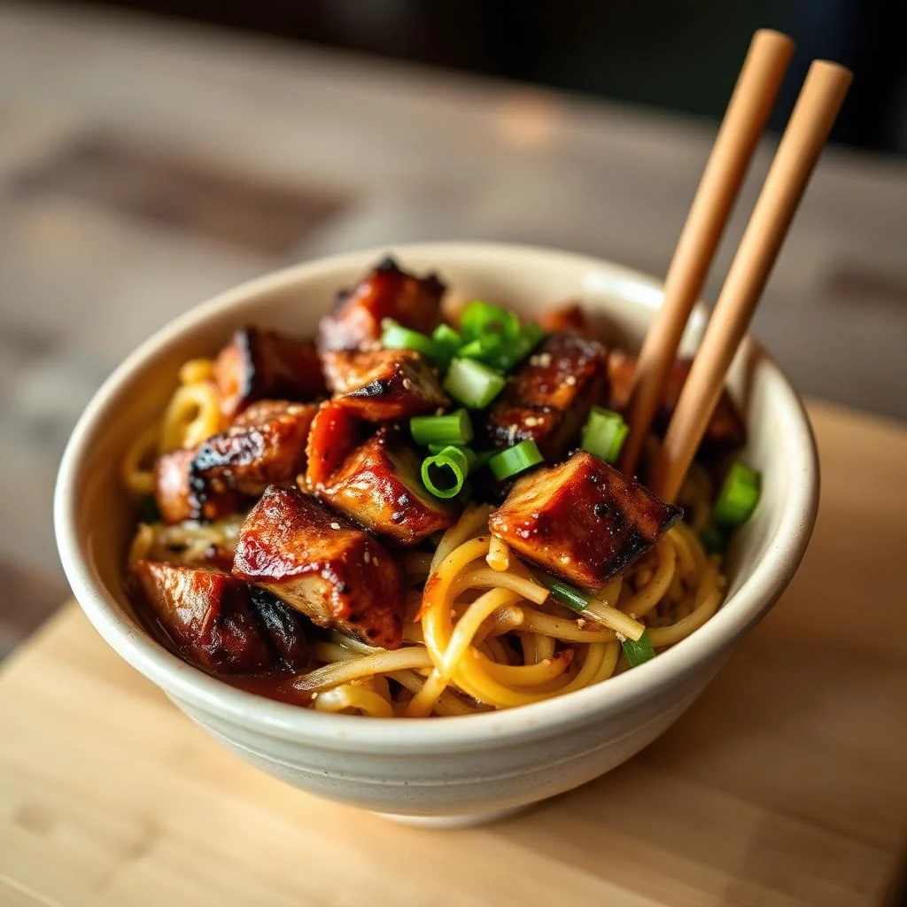 Vietnamese Grilled Pork Banh Mi Bowl