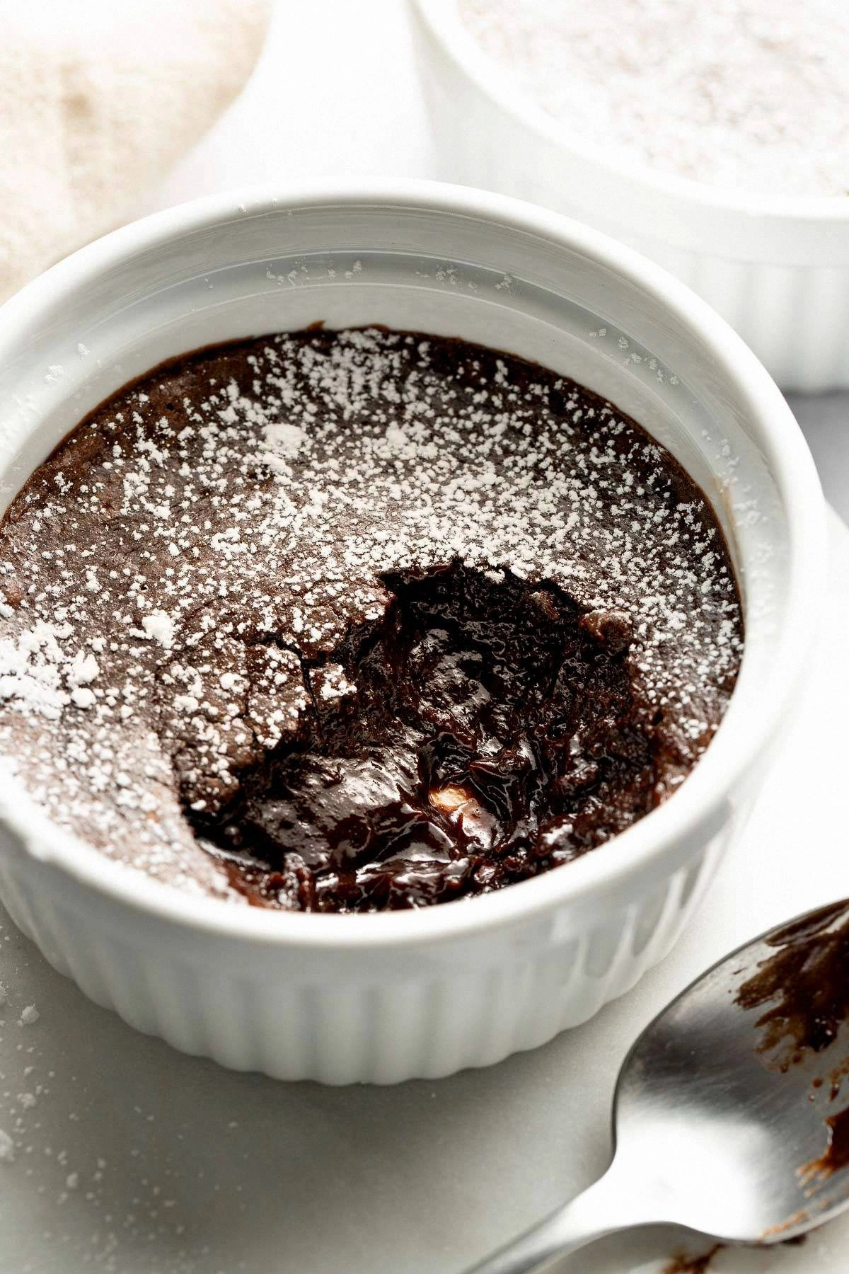 Viral Brownie Pudding for Two