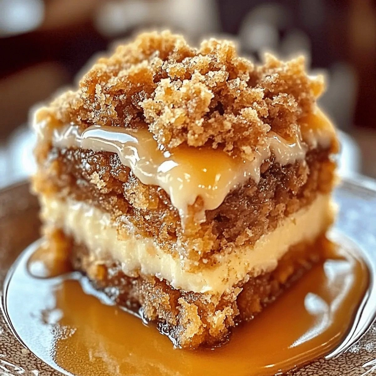 Warm and Cozy Autumn Pumpkin Spice Crumble Cake Recipe