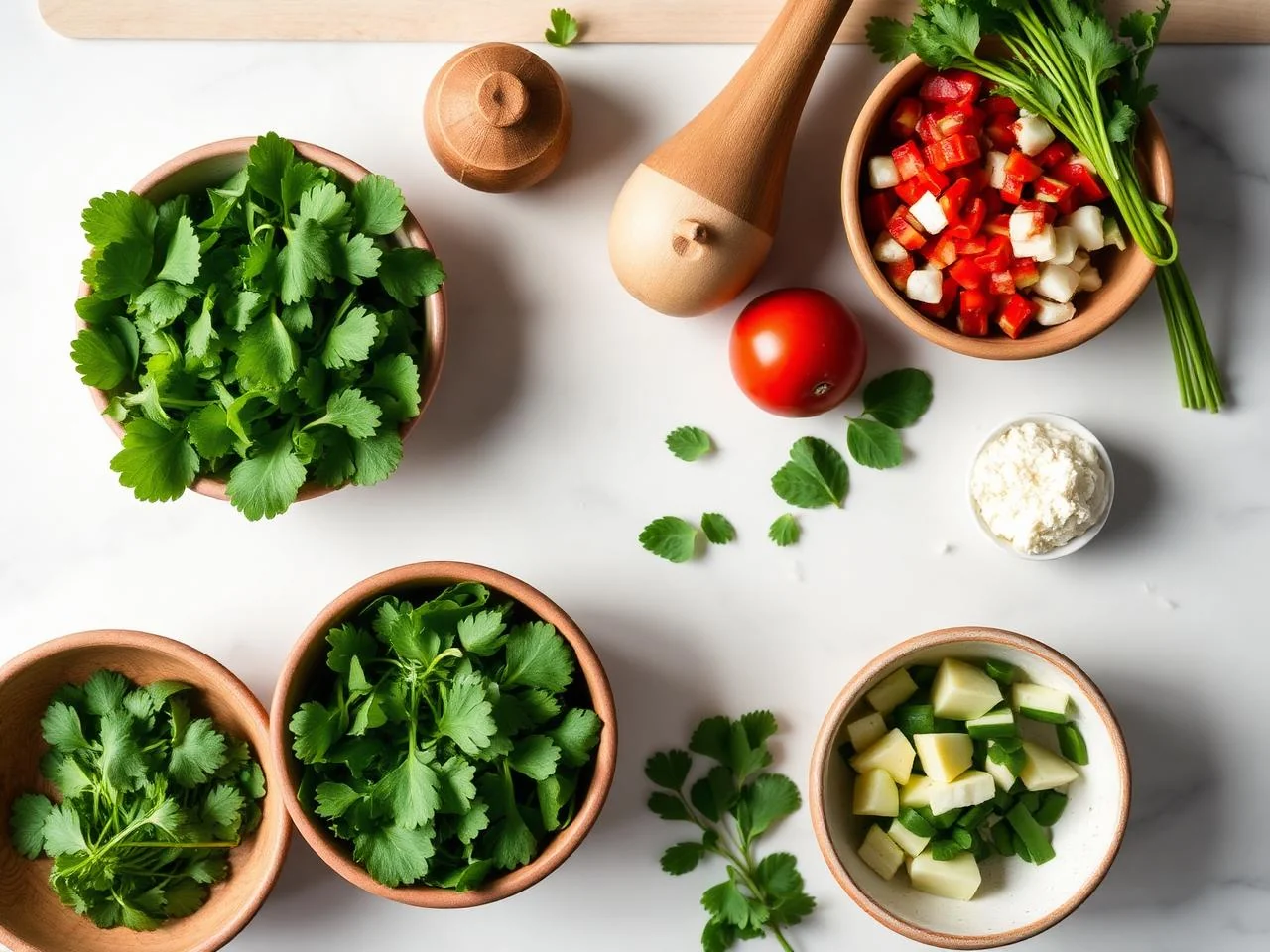 Ingredients for Watercress Salad