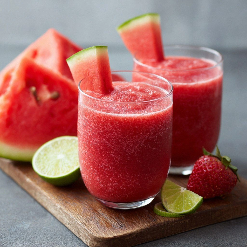 Watermelon Strawberry Smoothie