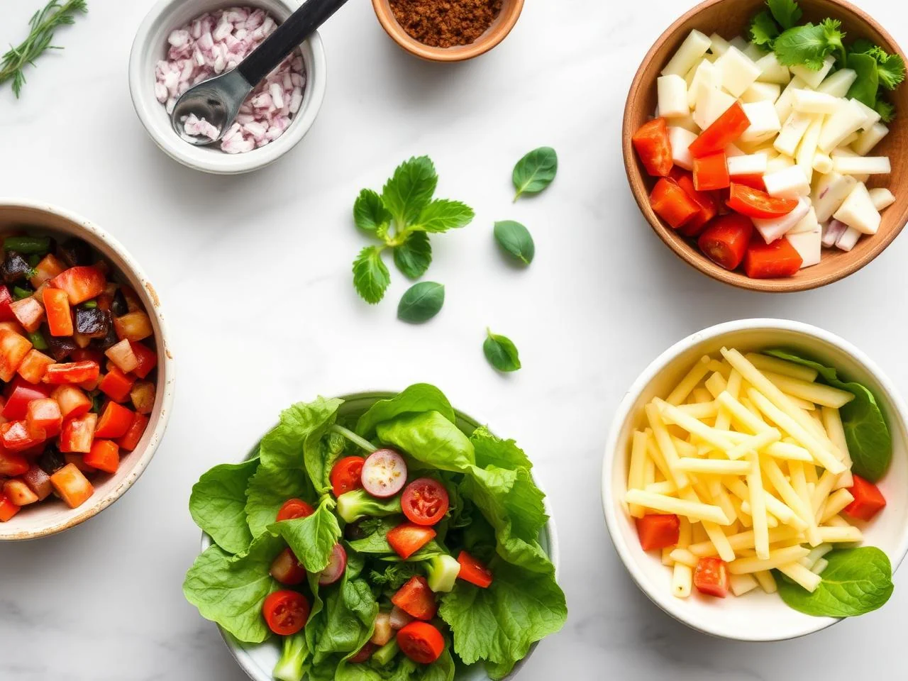 Ingredients for Wedge Salad