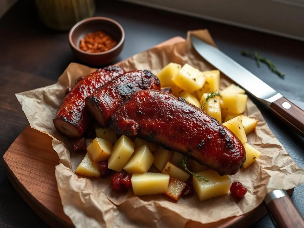 Weisswurst And Potato Salad