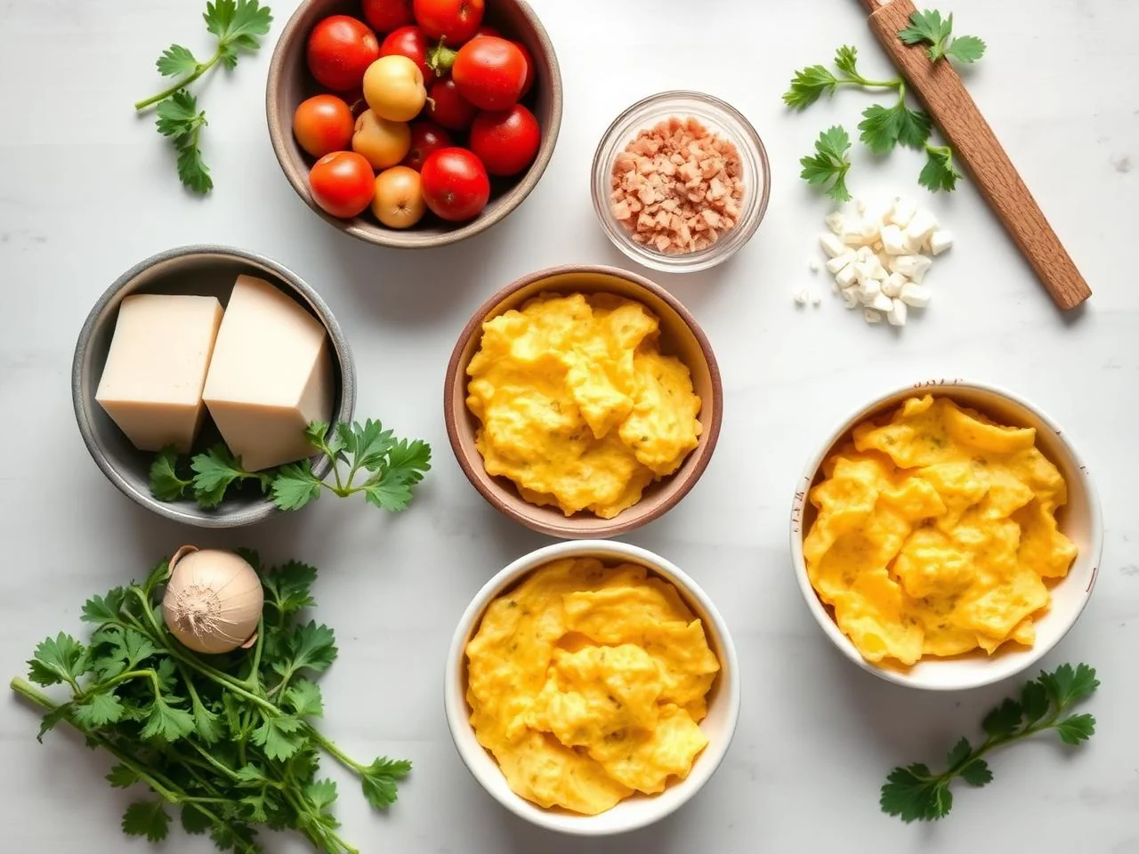 Ingredients for Western Omelette Casserole