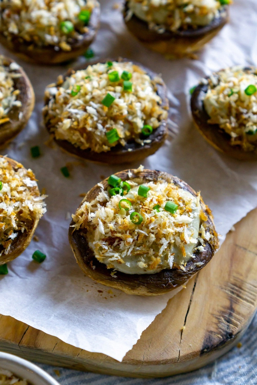 Whipped Blue Cheese Stuffed Mu