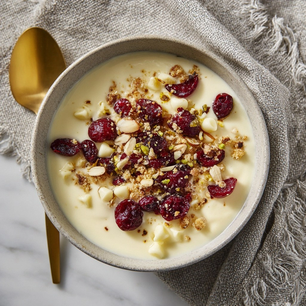 White Chocolate Cranberry Yogu