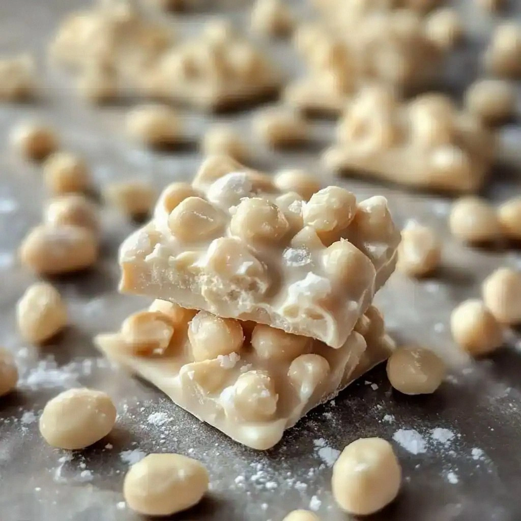 White Chocolate Peanut Cluster