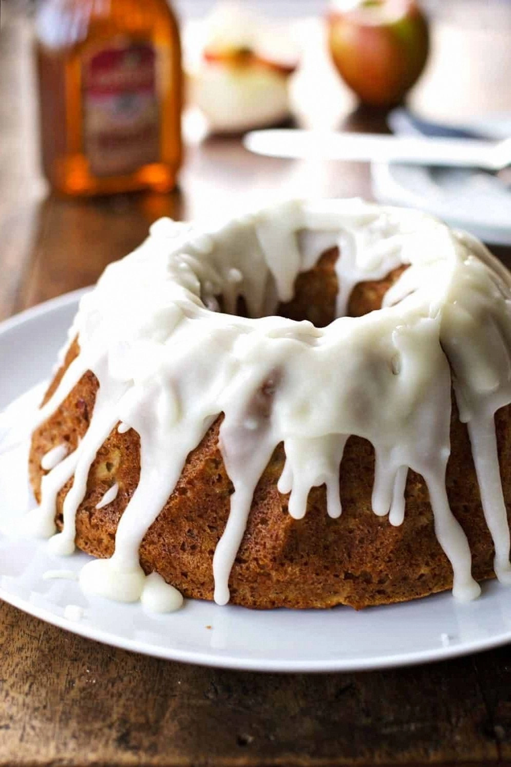 Whole Wheat Honey Apple Bundt 