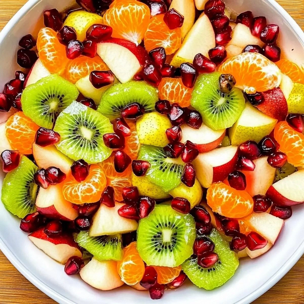 Winter Fruit Salad with Maple-Lime Dressing Bliss