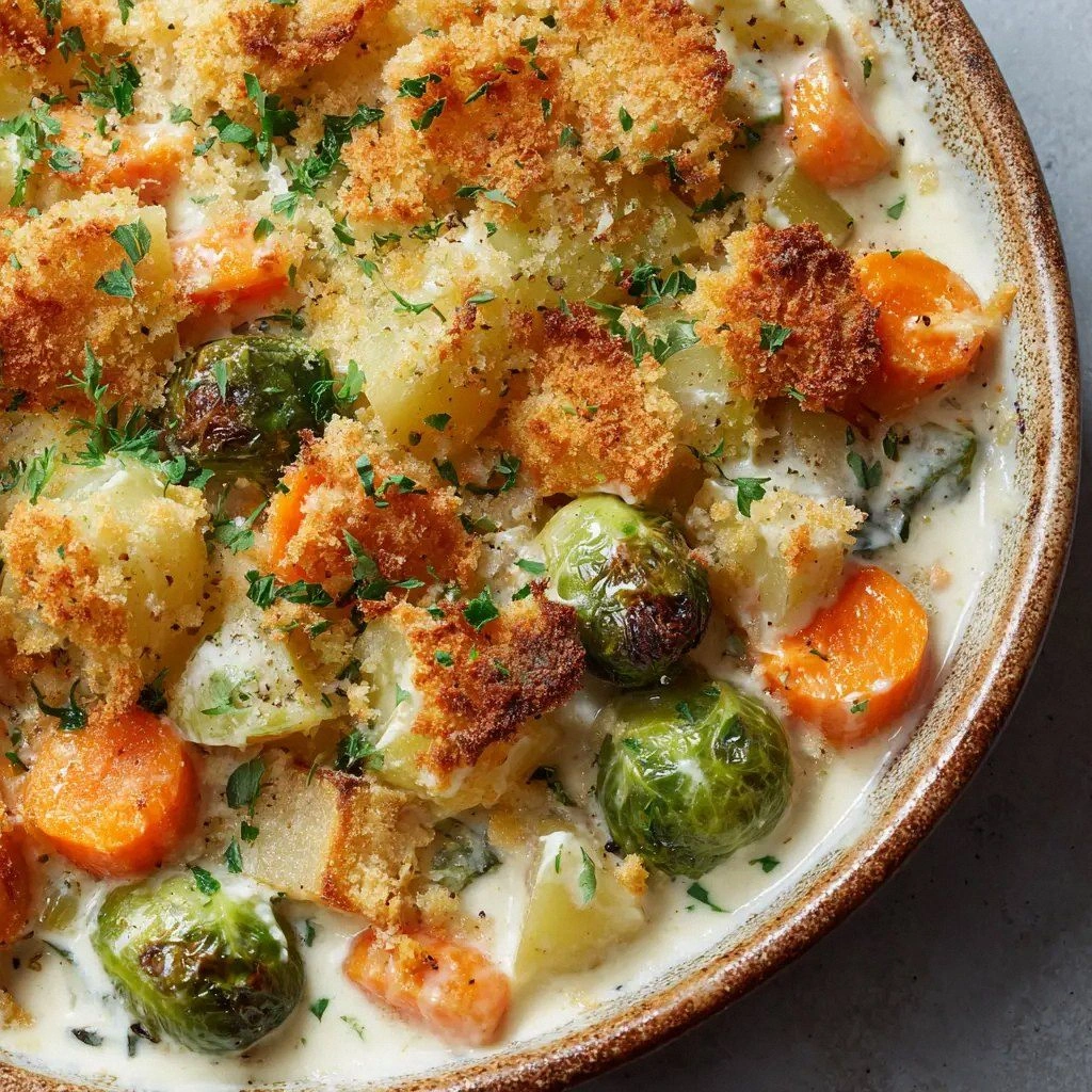 Winter Vegetable Casserole: Th