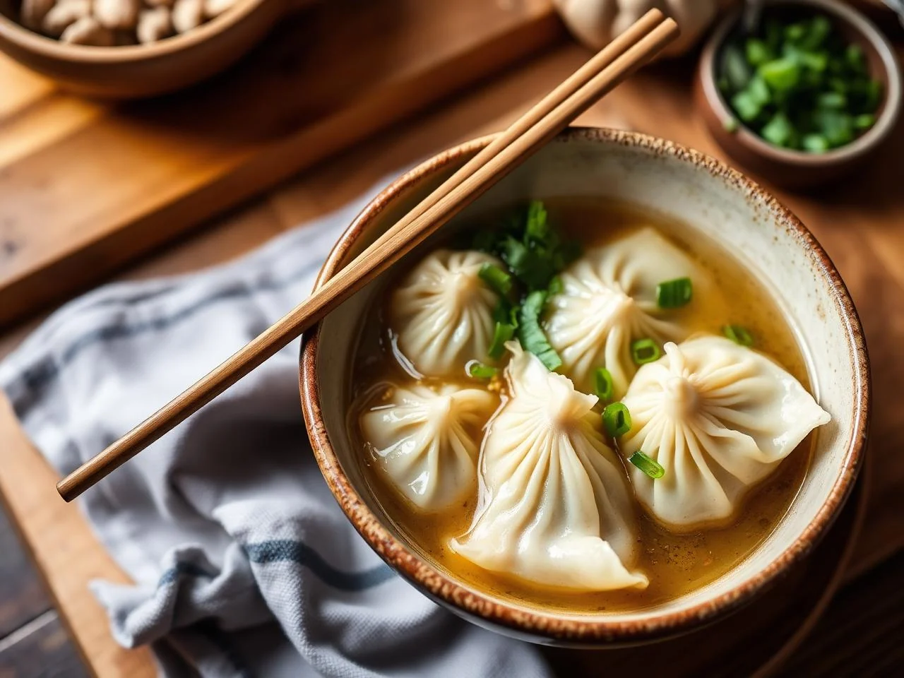 Wonton Soup Dumplings