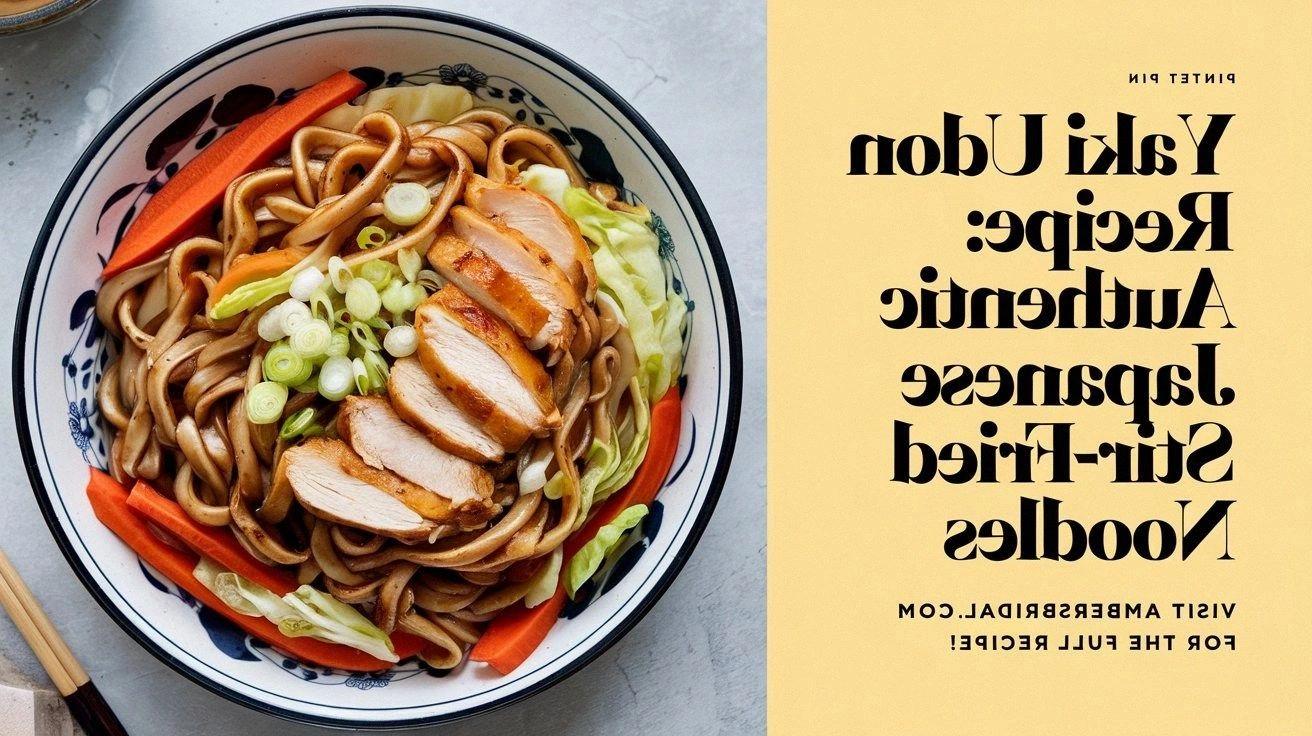 Yaki Udon Recipe: Authentic Ja