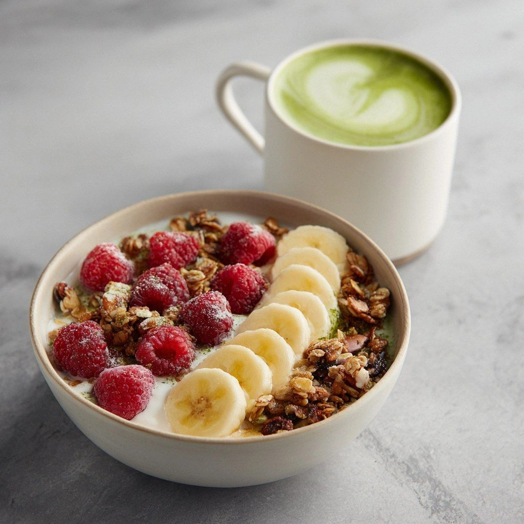 Yogurt Bowl with Granola & Ice