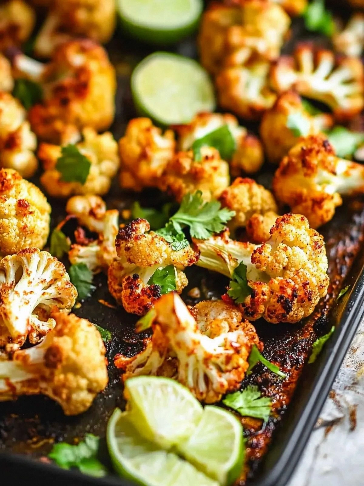 Zesty Chili Lime Roasted Cauli